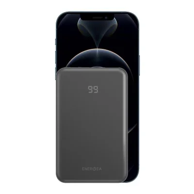 Energea Slimpac Mini Power Bank 10000mAh - Gunmetal